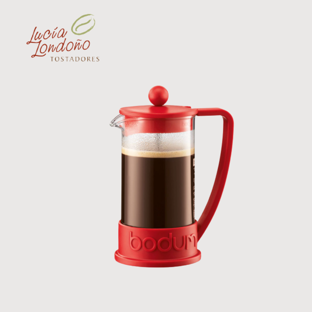 BODUM Prensa Francesa Brazil 3 tazas y 8 tazas