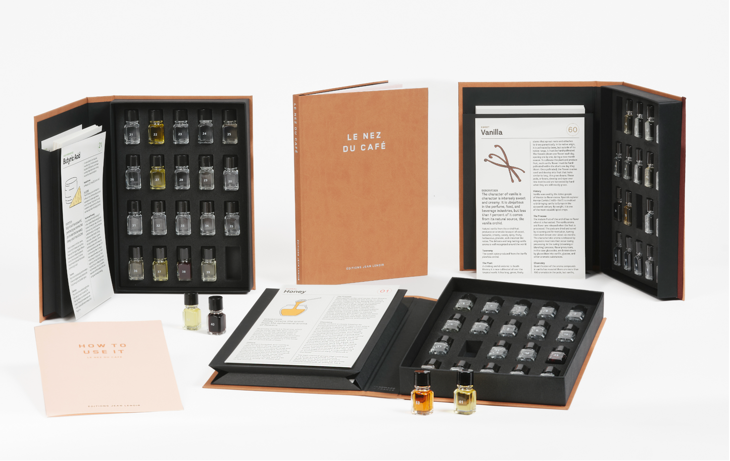 La Nariz del café 2.0, 60 aromas