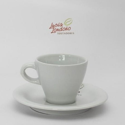 Corona Pocillo y plato para espresso