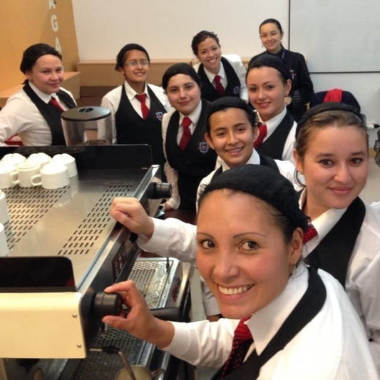 Cafés filtrados y nociones de espresso. tres horas