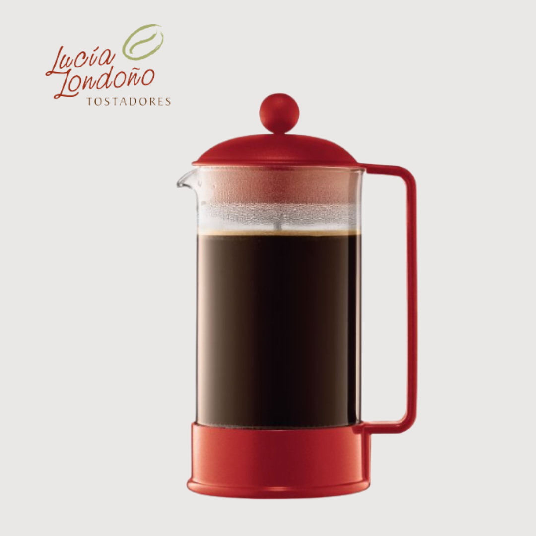 BODUM Prensa Francesa Brazil 3 tazas y 8 tazas