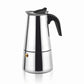 Moka italiana para 6 y 9 tazas de café tipo espresso
